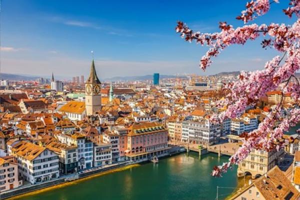 Med jezeri in gorami - Švica