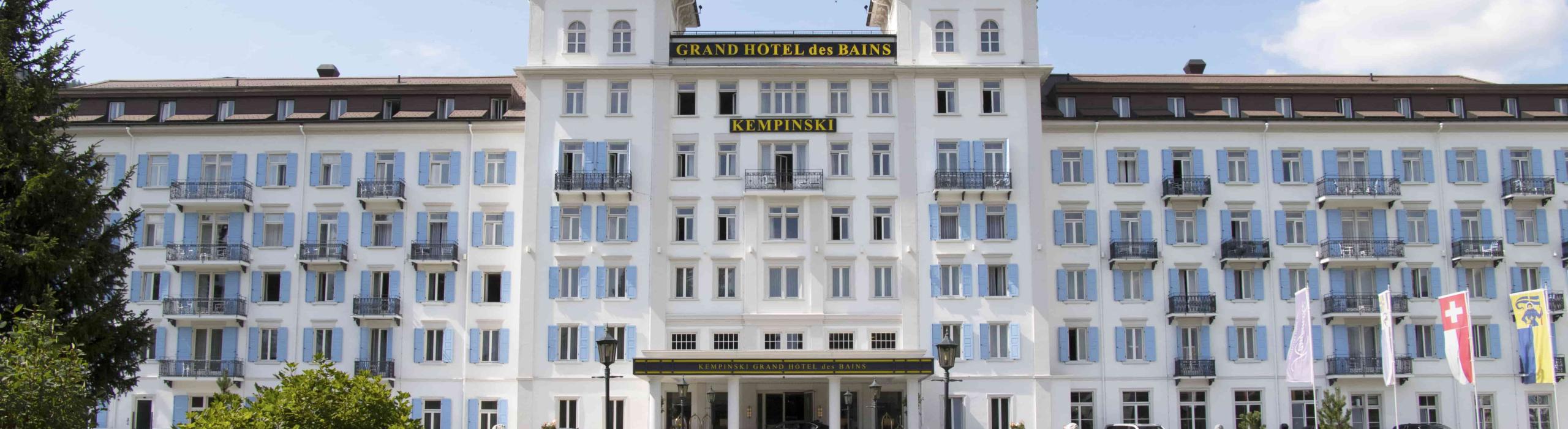 Grand Hotel des Bains Kempinski ***** St: Moritz, Švica
