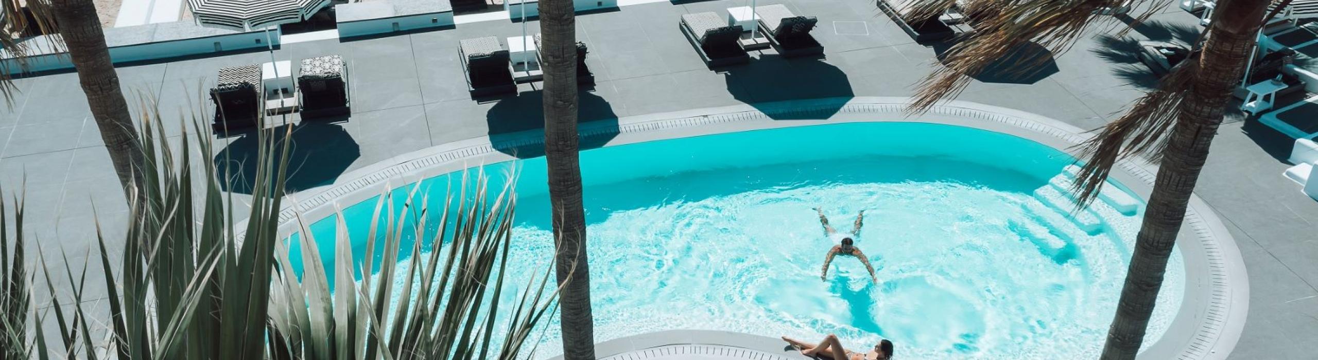 Mikonos, Grčija, hotel, resort, morje, plaža