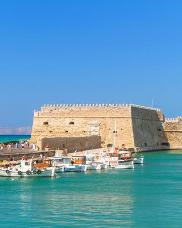 Kreta, Grčija, morje, marina