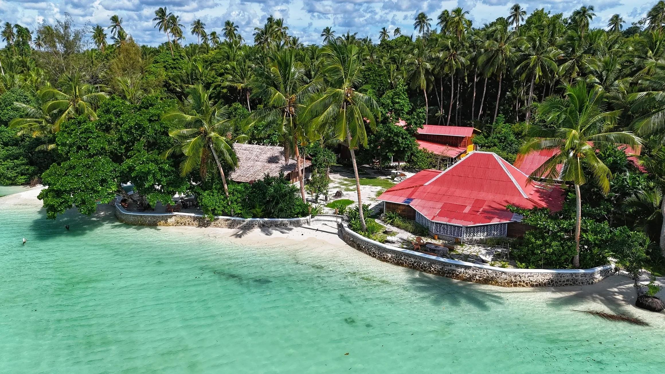 Indonezija, resort, plaža, morje