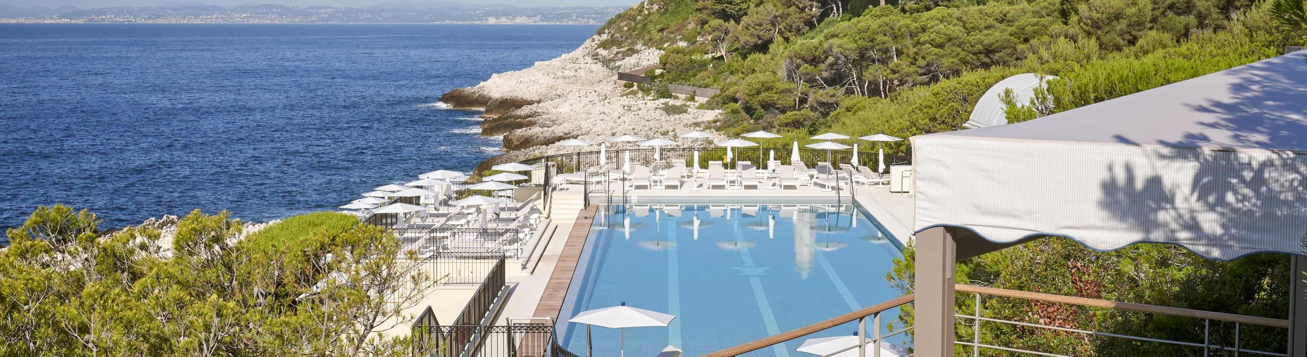 Azurna obala, Francija, hotel, Resort, bazen, morje