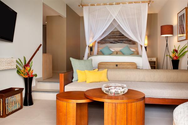 Sejšeli, plaža, otok, morje, resort, soba, vila, suita