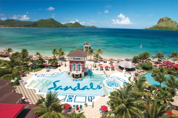 Sandals Grande St. Lucian *****, St.Lucija, Karibi