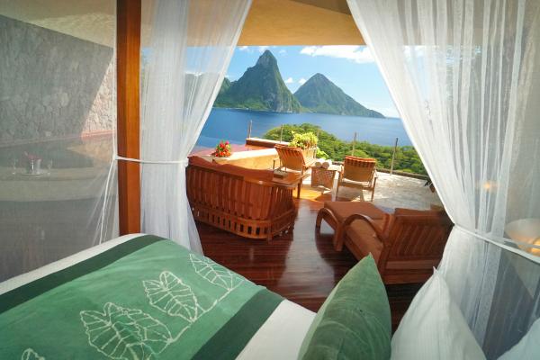 Jade Mountain *****, St.Lucija, Karibi