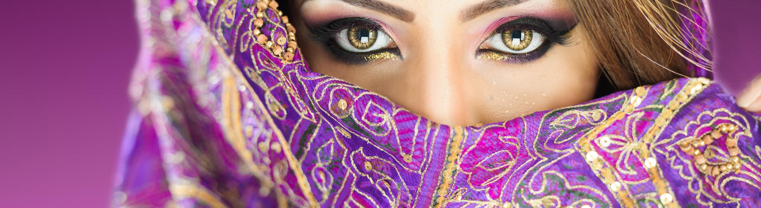 Indija, ženska, ličila