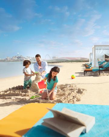 Abu Dhabi, bližnji vzhod, hotel, plaža, morje