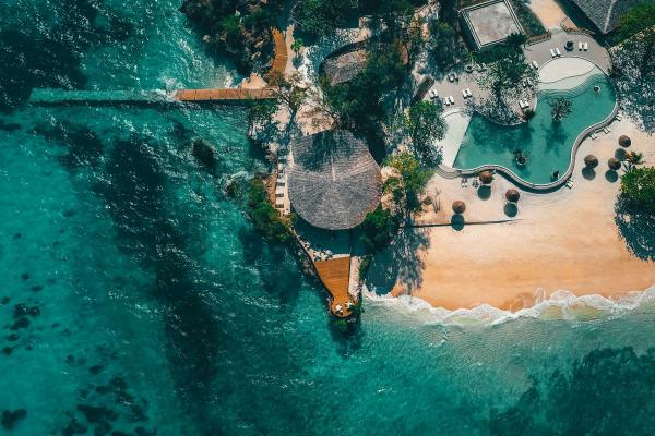 Zanzibar, Tanzanija, otok, hotel, resort