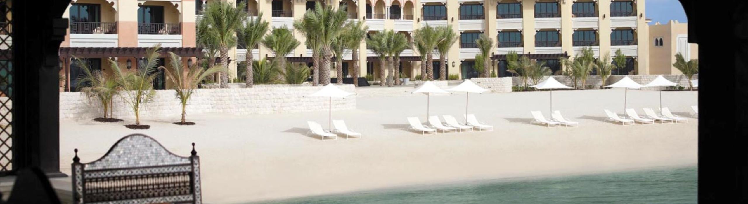 Abu Dhabi, bližnji vzhod, hotel, plaža, morje