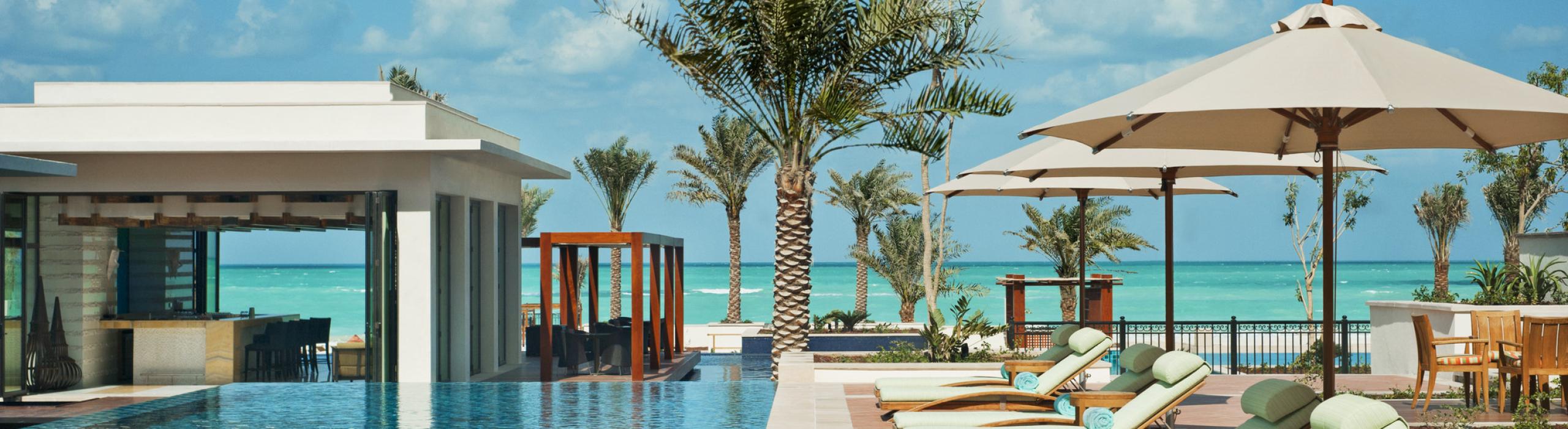 Abu Dhabi, bližnji vzhod, hotel, bazen