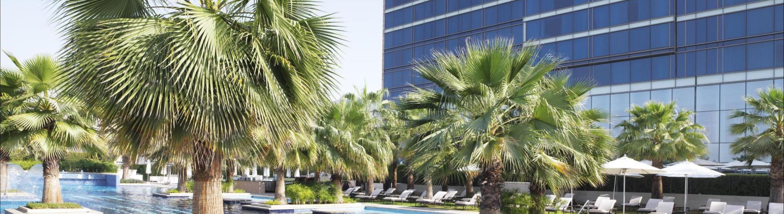 Abu Dhabi, bližnji vzhod, hotel, bazen