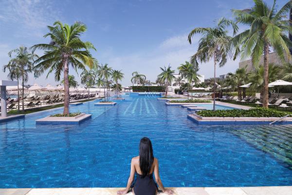 Abu Dhabi, bližnji vzhod, hotel, bazen