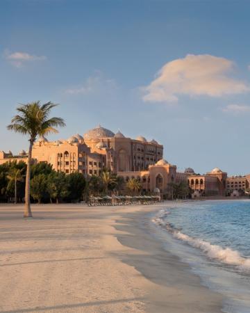Abu Dhabi, bližnji vzhod, hotel, plaža, morje
