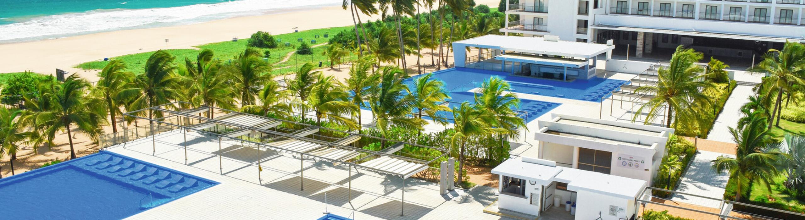 Šri Lanka, otok, plaža, morje, resort, bazen