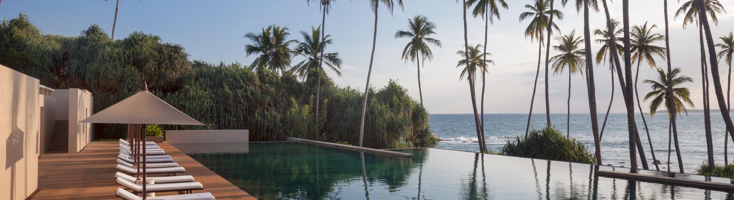 Šri Lanka, otok, plaža, morje, resort, bazen