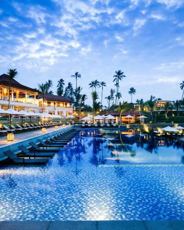 Šri Lanka, otok, plaža, morje, resort, bazen