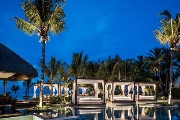 Mavricij, otok, plaža, morje, resort, bazen