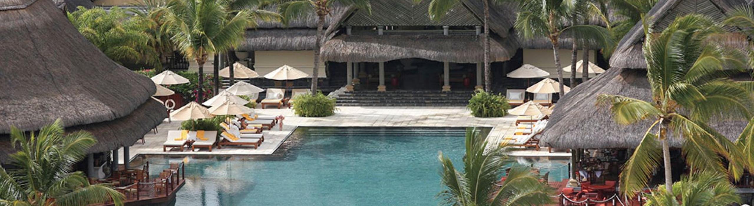 Mavricij, otok, plaža, morje, resort, bazen