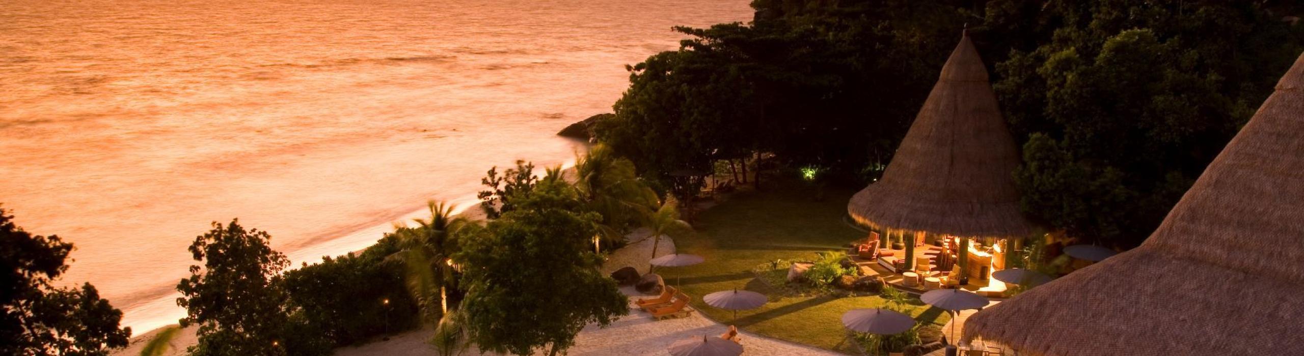 Sejšeli, plaža, otok, morje, resort