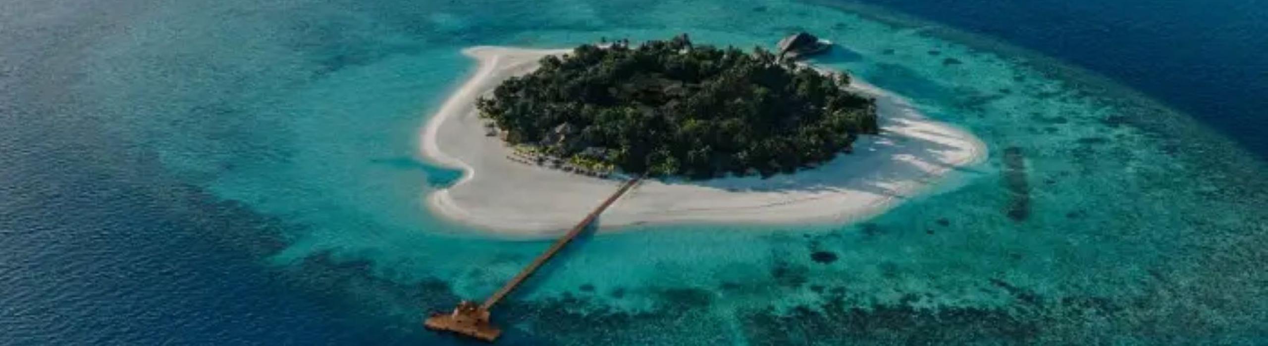 plaža, Maldivi, resort, morje, otok