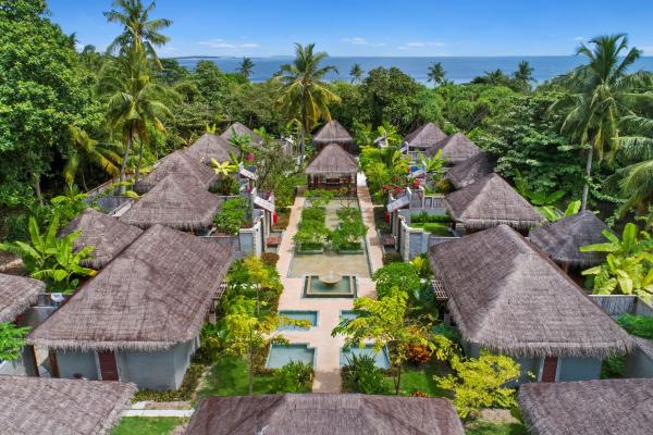 plaža, Maldivi, resort, spa, masaža