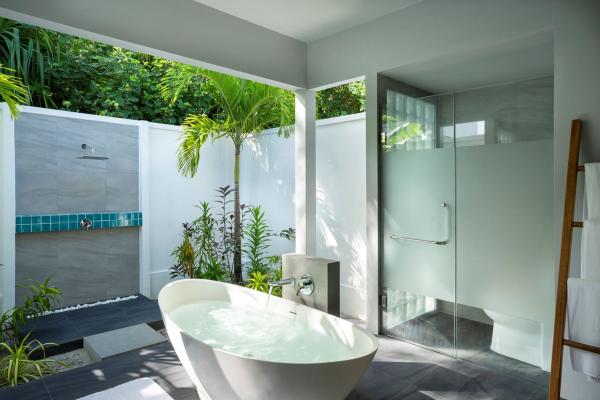 plaža, Maldivi, resort, morje, soba, vila, suita