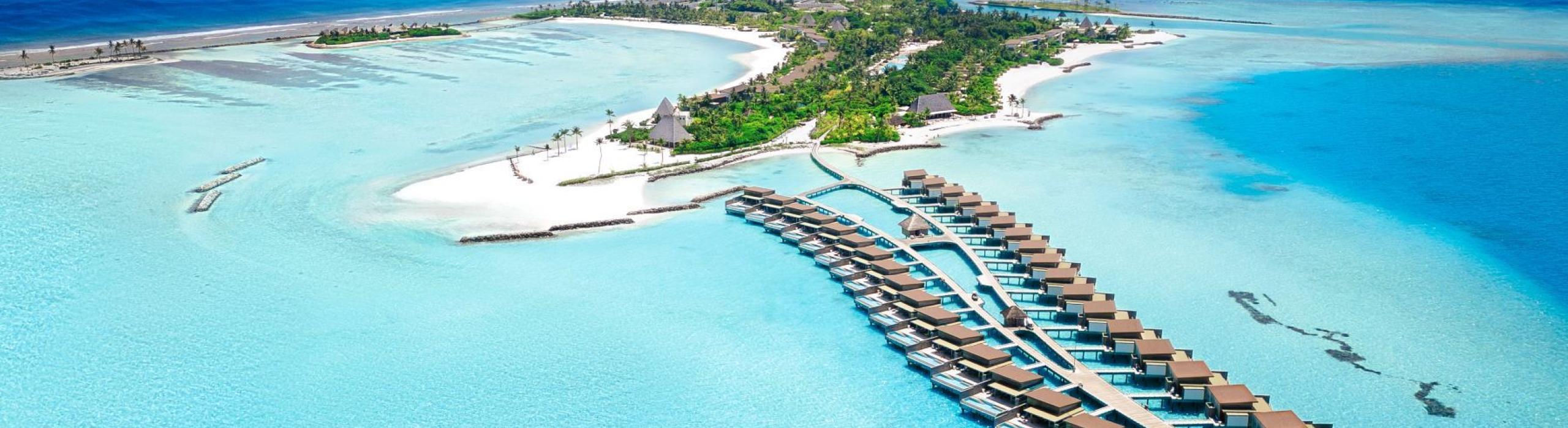 plaža, Maldivi, resort, morje, otok