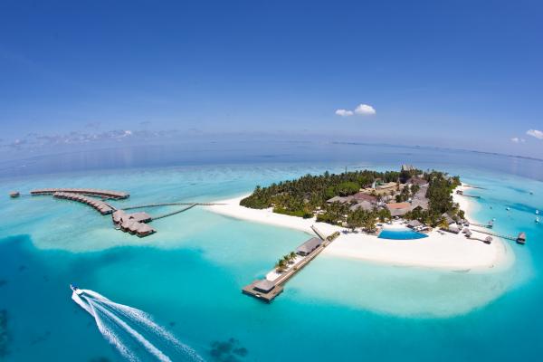 plaža, Maldivi, resort, morje, vila, soba, suita
